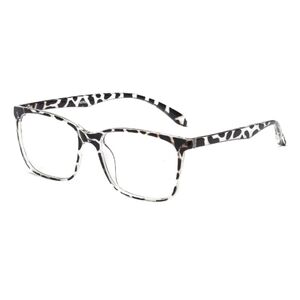 Blue Light Blocking Anti Eyestrain Lens Eyeglasses Leopard Frame